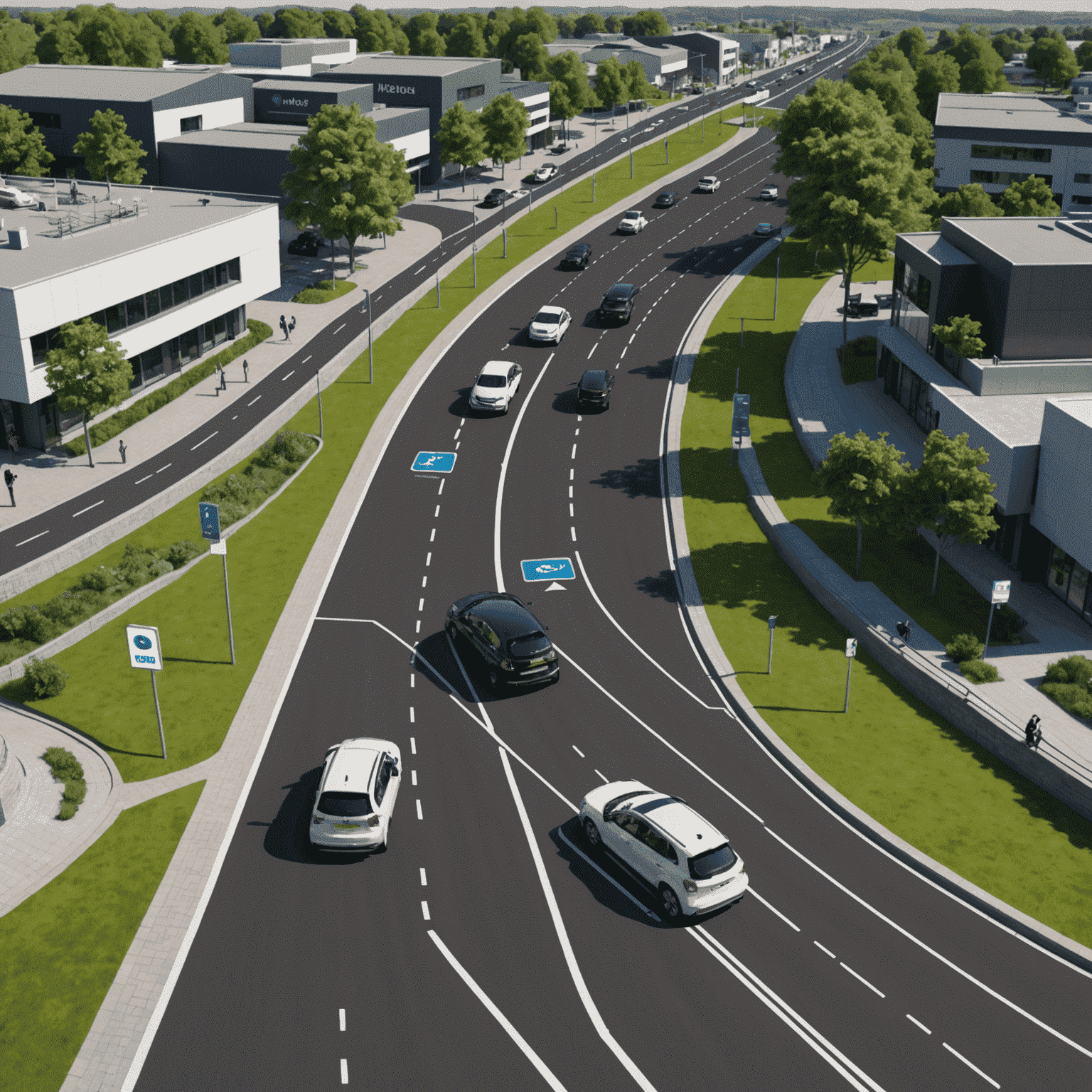 Digital interface of the Smart Top-Up Road Plans system showing easy payment options and account management