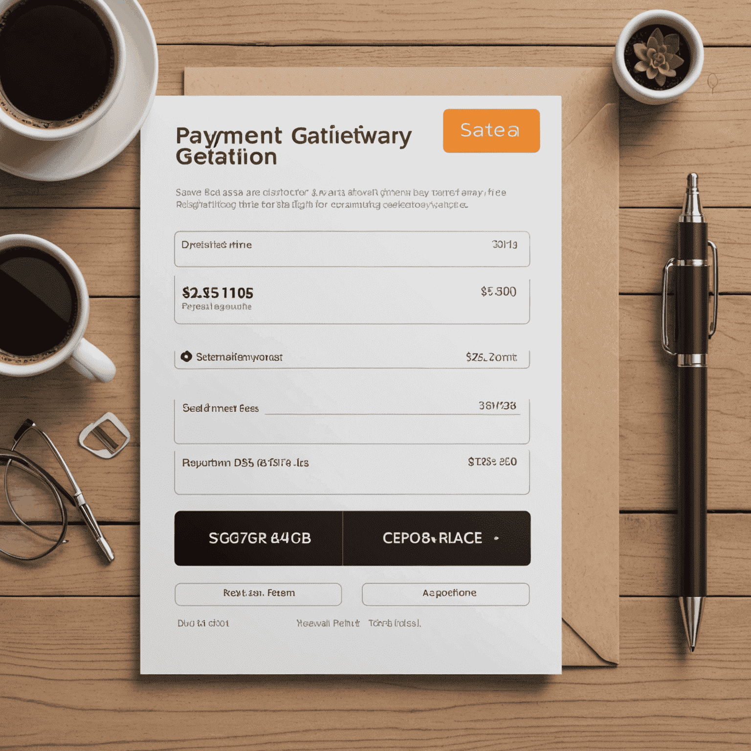 Payment gateway showing renewal fees and payment options